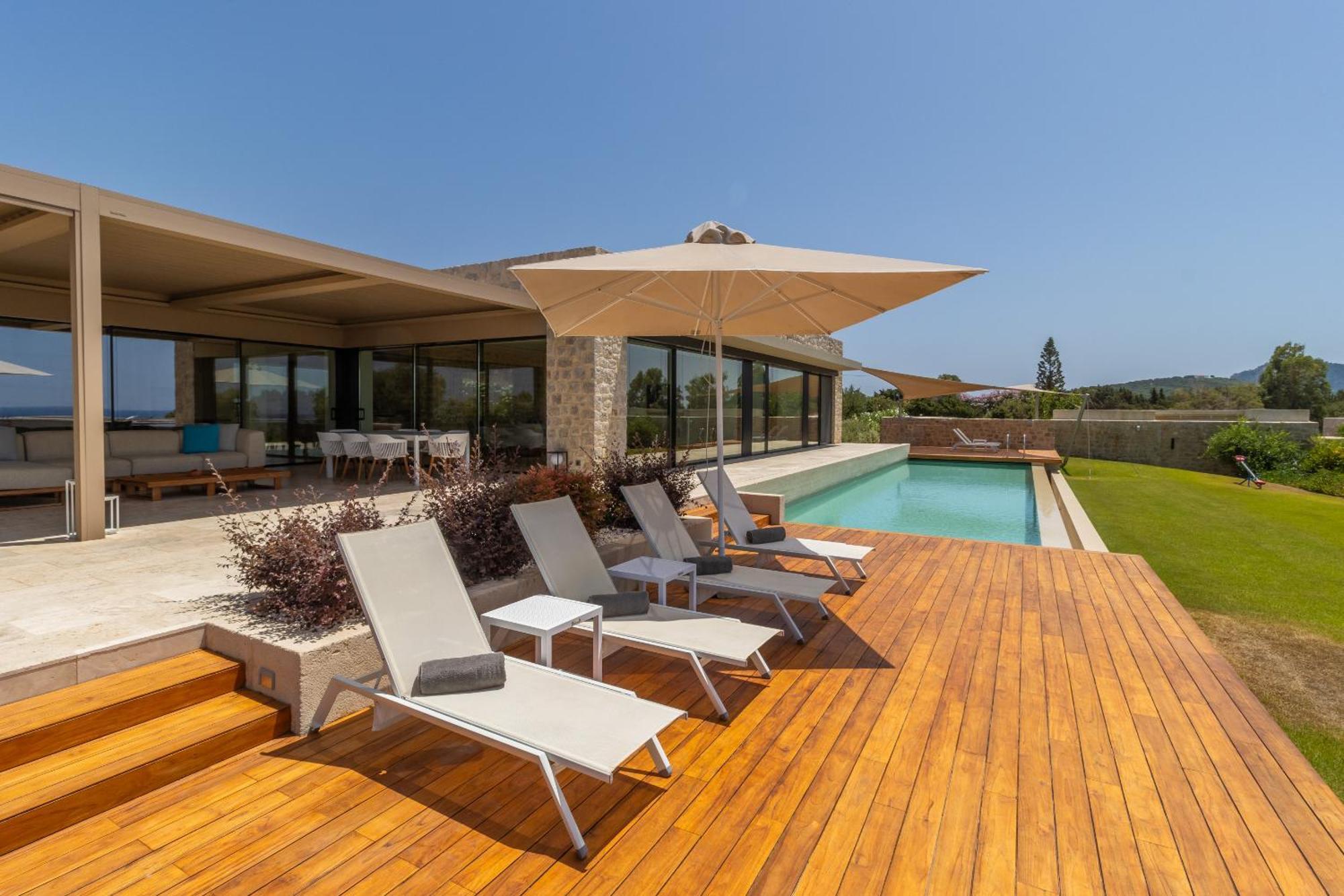 Villa Coral Gialova Esterno foto